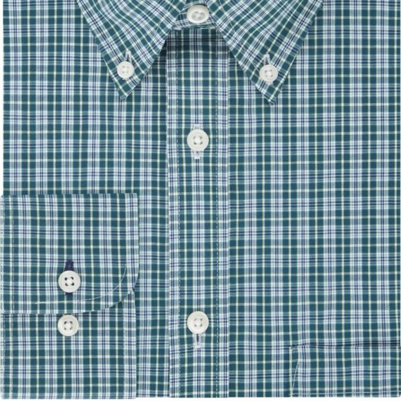 IZOD Regular Fit Check Print Dress Shirt - Picture 3 of 5
